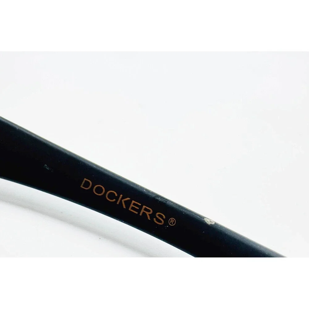 Dockers Sunglasses Mens Black Polarized AC0115 Sport Wrap Frames OSFA